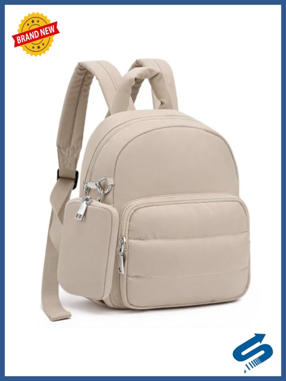 Mini Anti Theft Backpack Purse Nylon Small Daypack Travel Tablet Commute